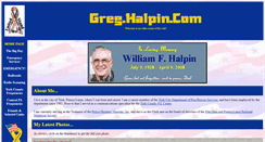 Desktop Screenshot of greg.halpin.com