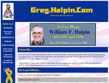 Tablet Screenshot of greg.halpin.com